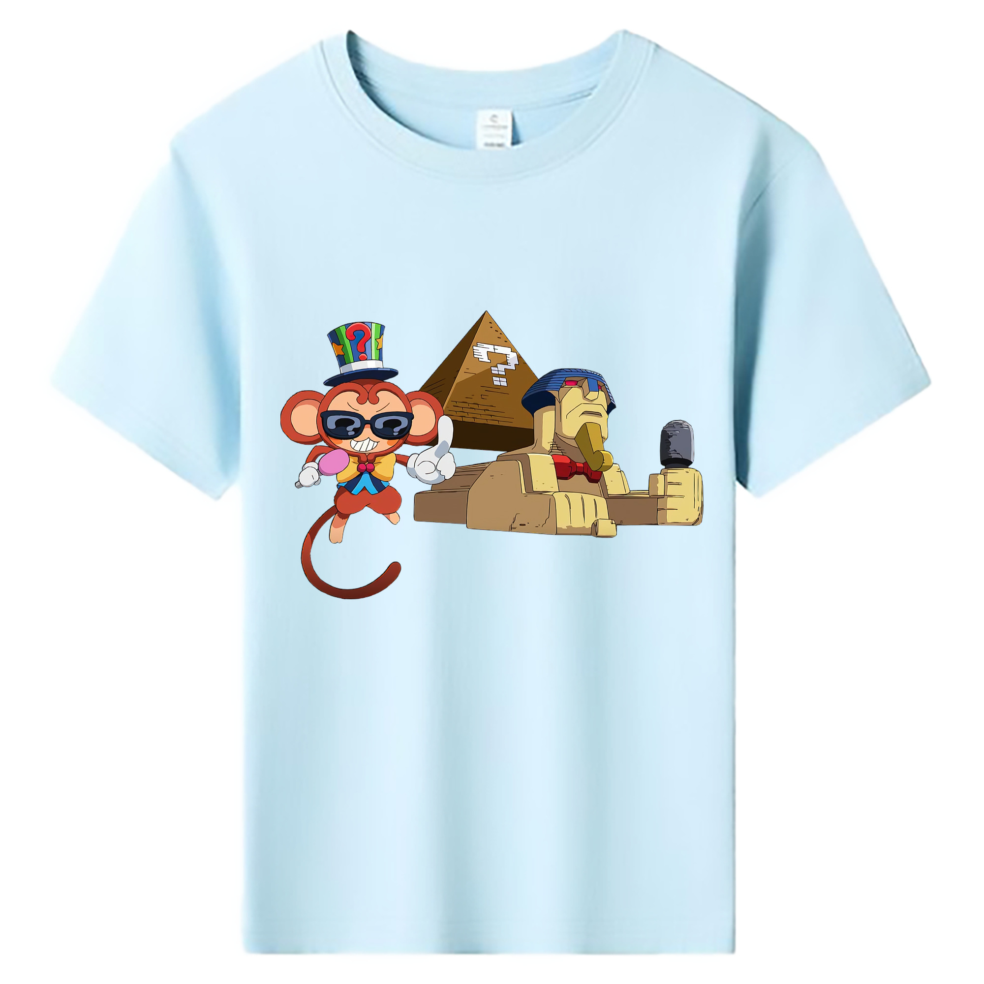 （画像用） 遊☆戯☆王 Yu-Gi-Oh! 綿100％キッズTシャツ（フロントプリント）